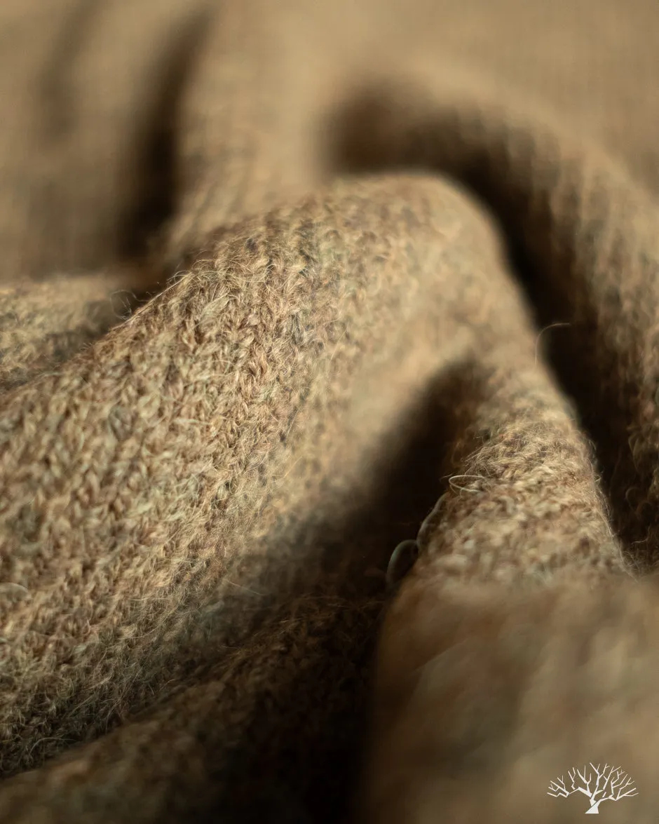 Alpaca Crewneck Sweater - Forest
