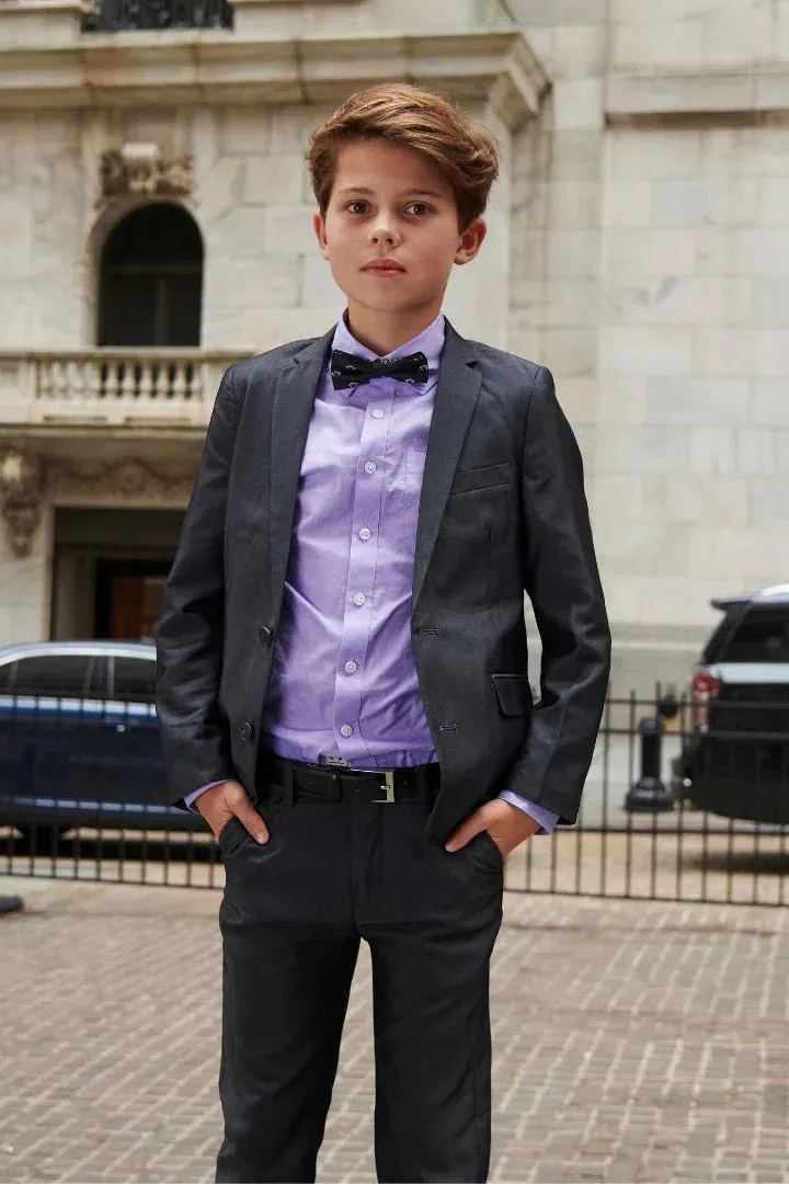 Appaman - 2 Piece Boys Vintage Black Mod Suit