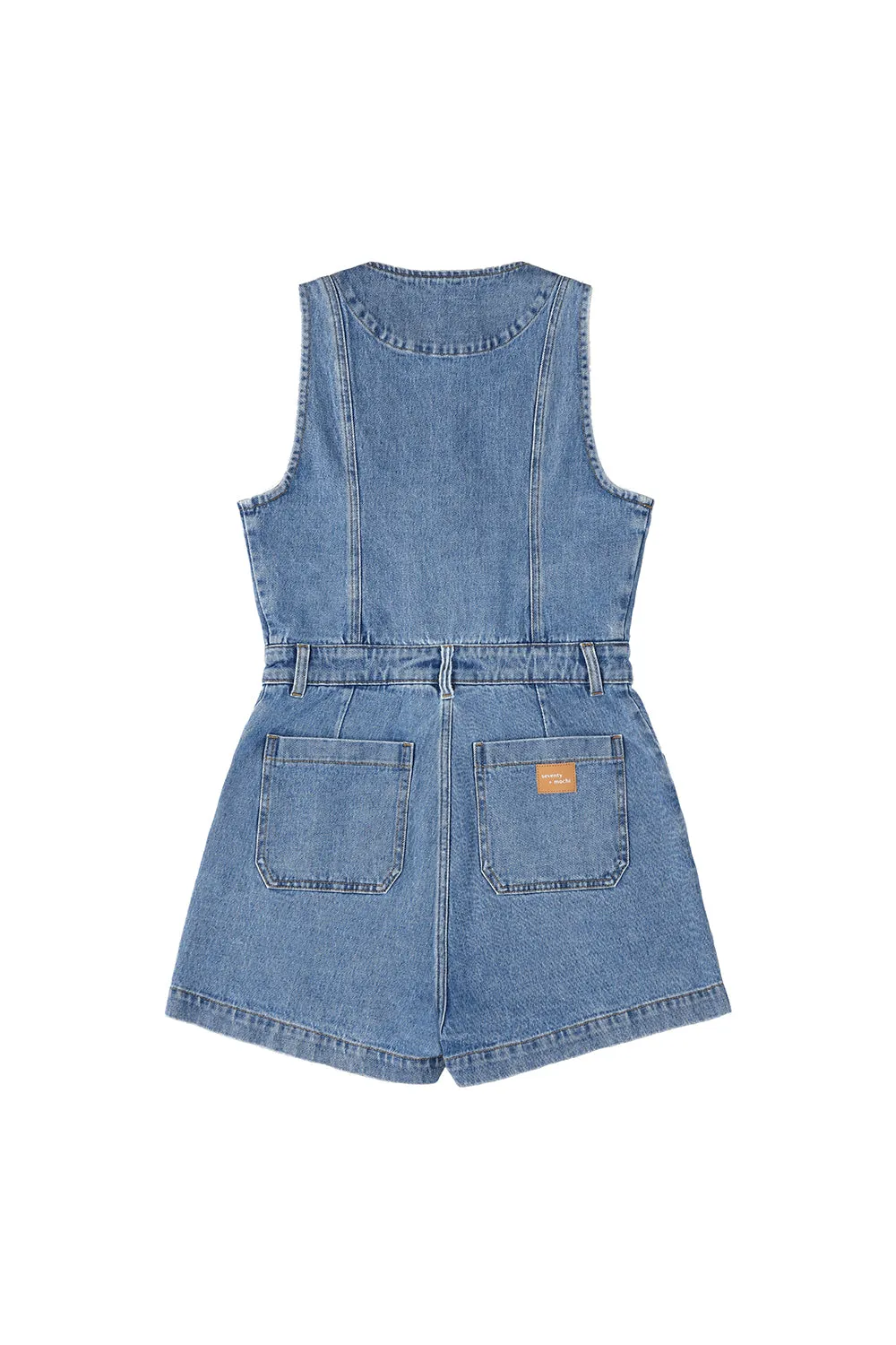 Bea All In One in Washed Indigo