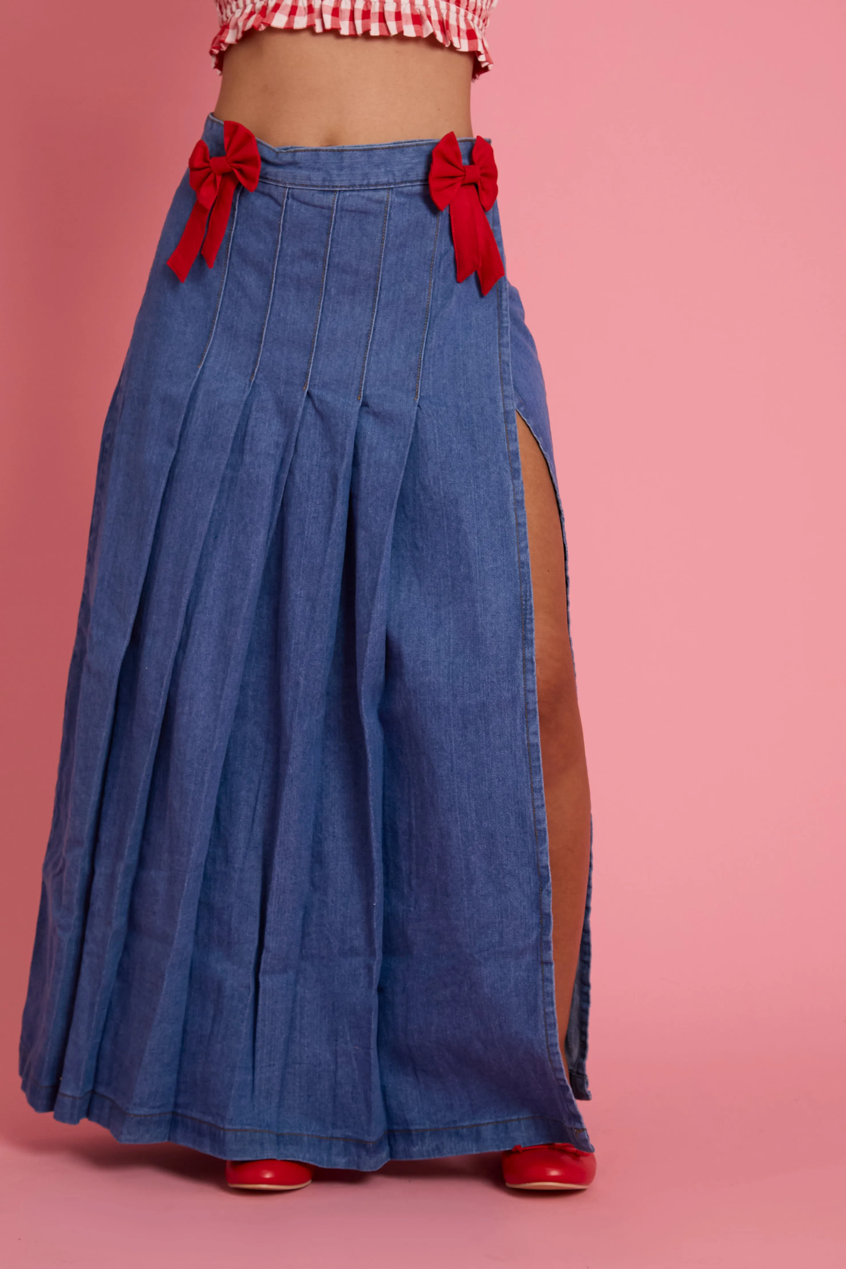 Beau Denim Skirt