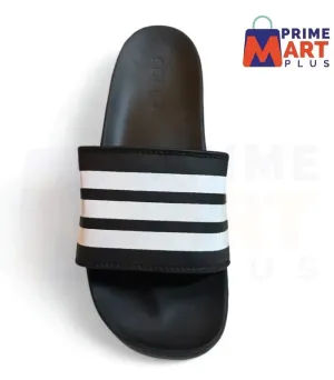 Black / White Comfort Slides ®