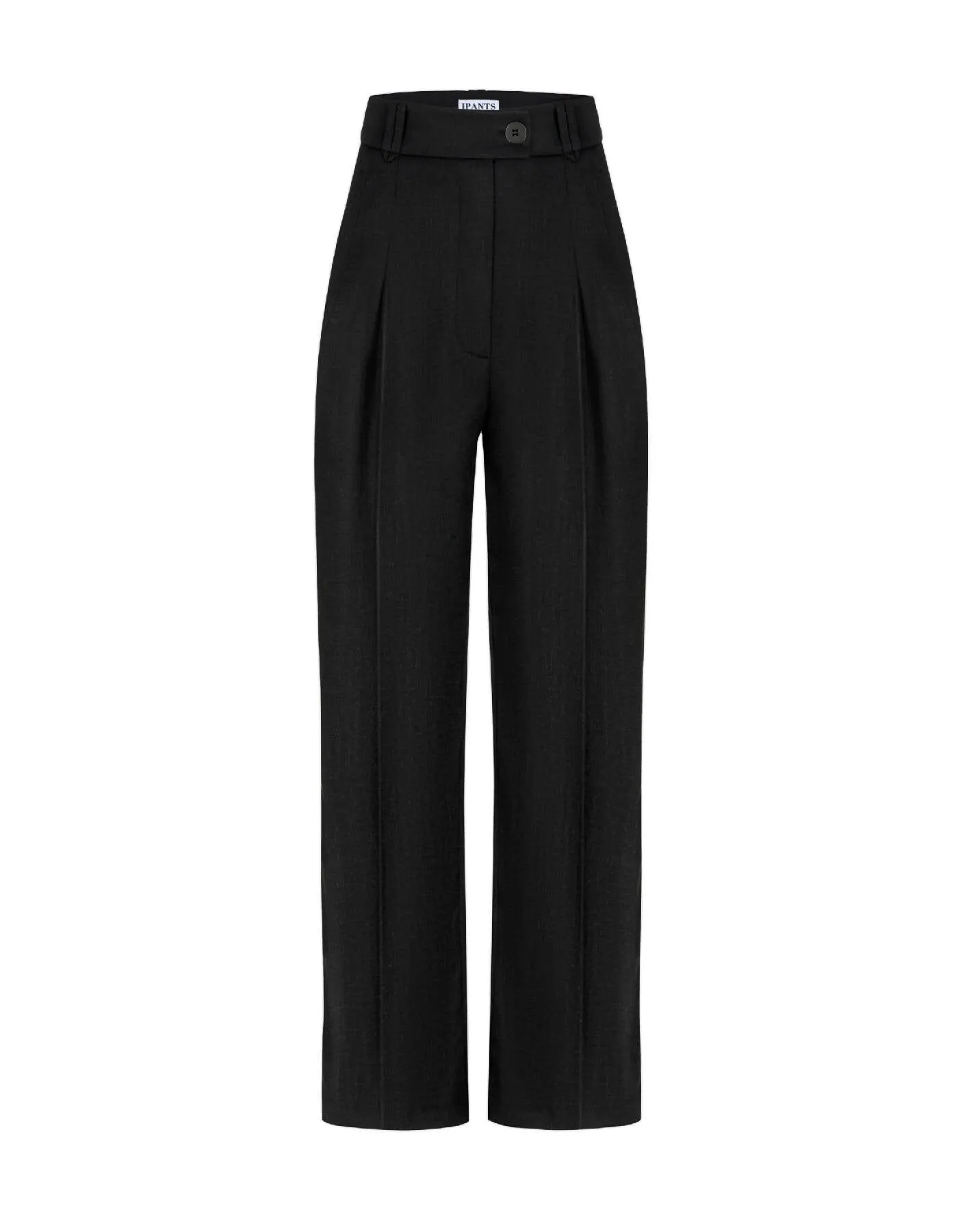 Brown Straight Fit Pants