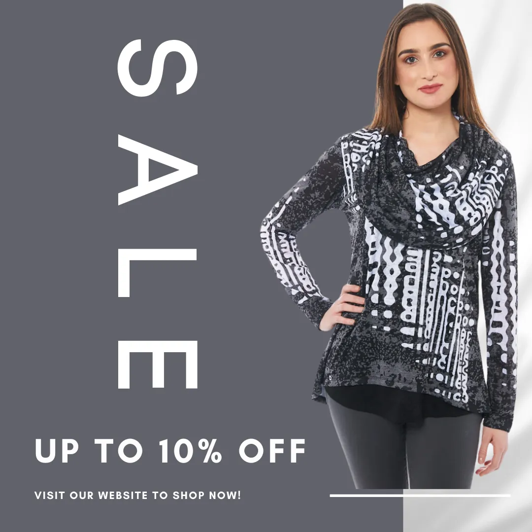 Buy Women's Long Sleeve V-Neck Print Tops Online
