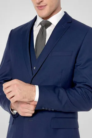 Caravelli S600512V 3Pcs Modern Fit Suit Midnight Blue-60