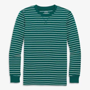 Clearance fit 2 grown-ups organic pj top in stripe