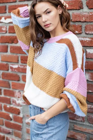 Count My Stripes Sweater