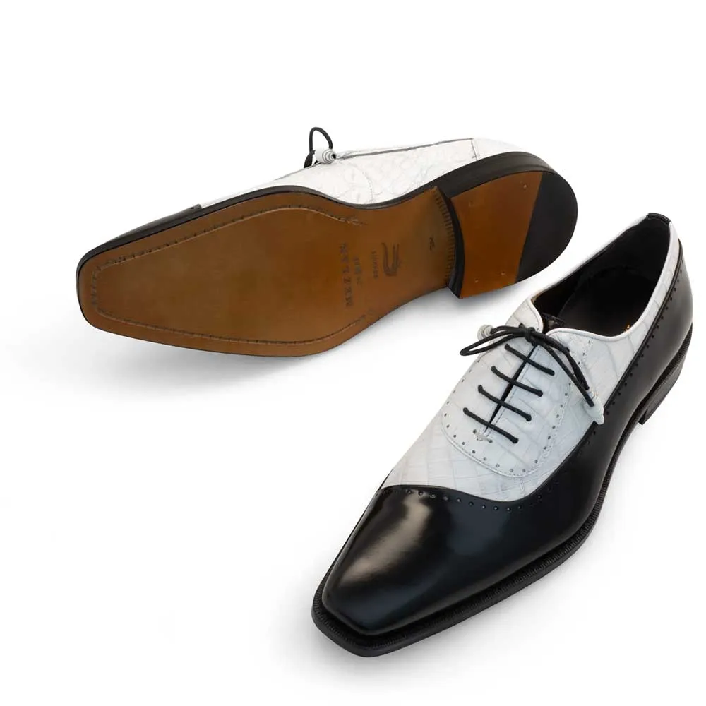 Crocodile/Shine Calf Spectator Oxford