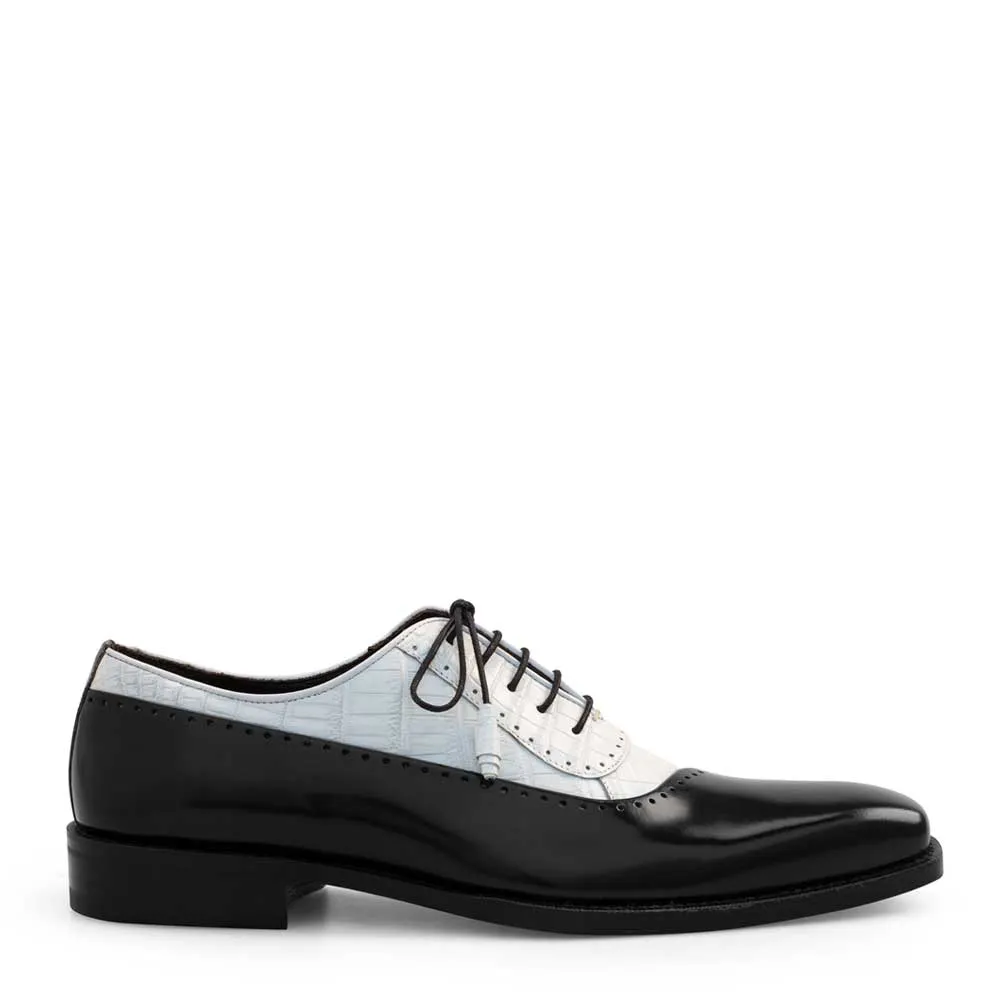 Crocodile/Shine Calf Spectator Oxford