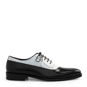 Crocodile/Shine Calf Spectator Oxford