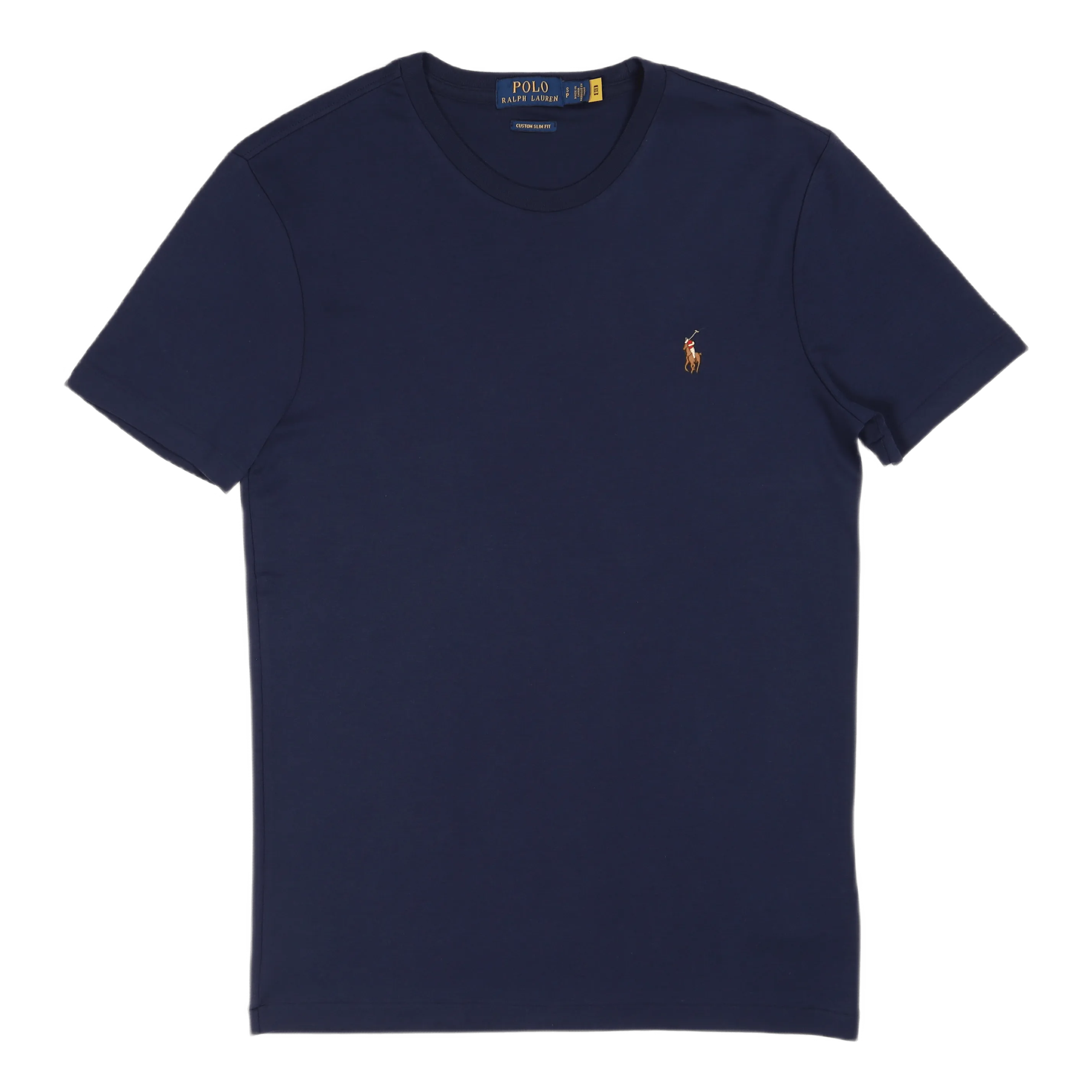 Custom Slim Fit Soft Cotton T-Shirt Refined Navy