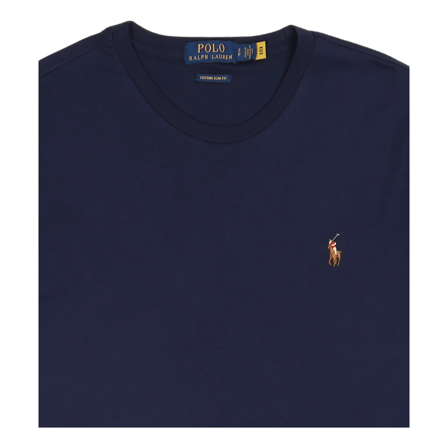 Custom Slim Fit Soft Cotton T-Shirt Refined Navy