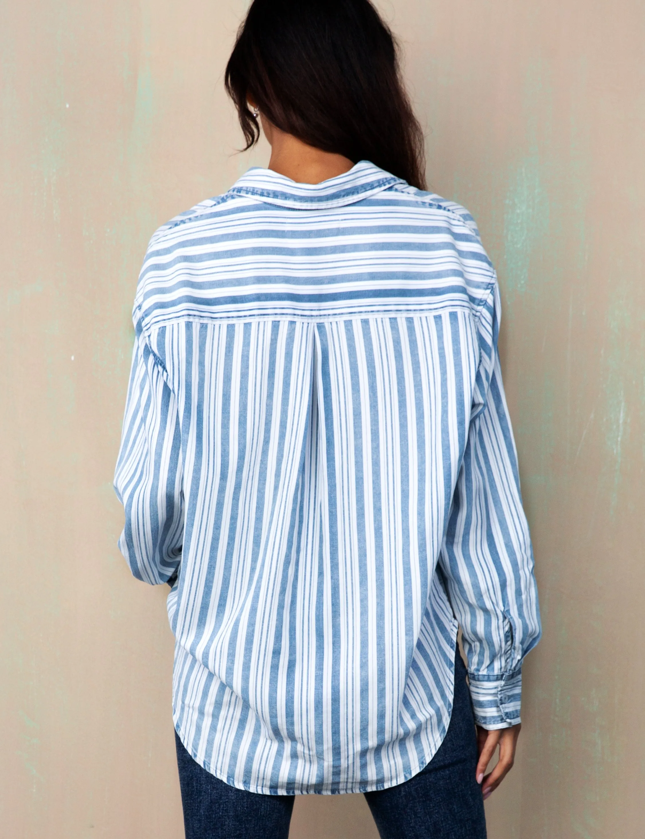 Denim Stripes Shirt