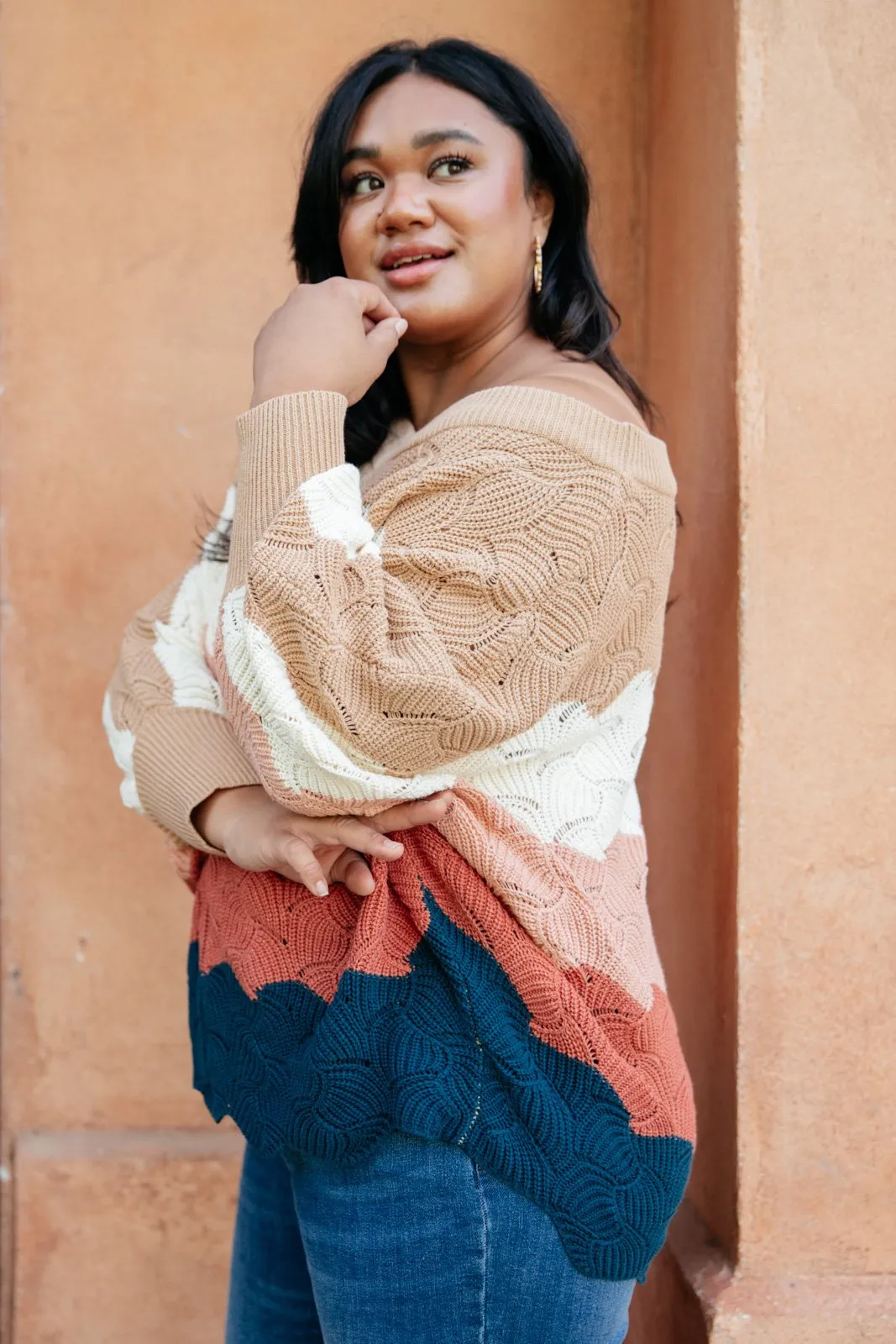 Designed For Details Sweater in Multi