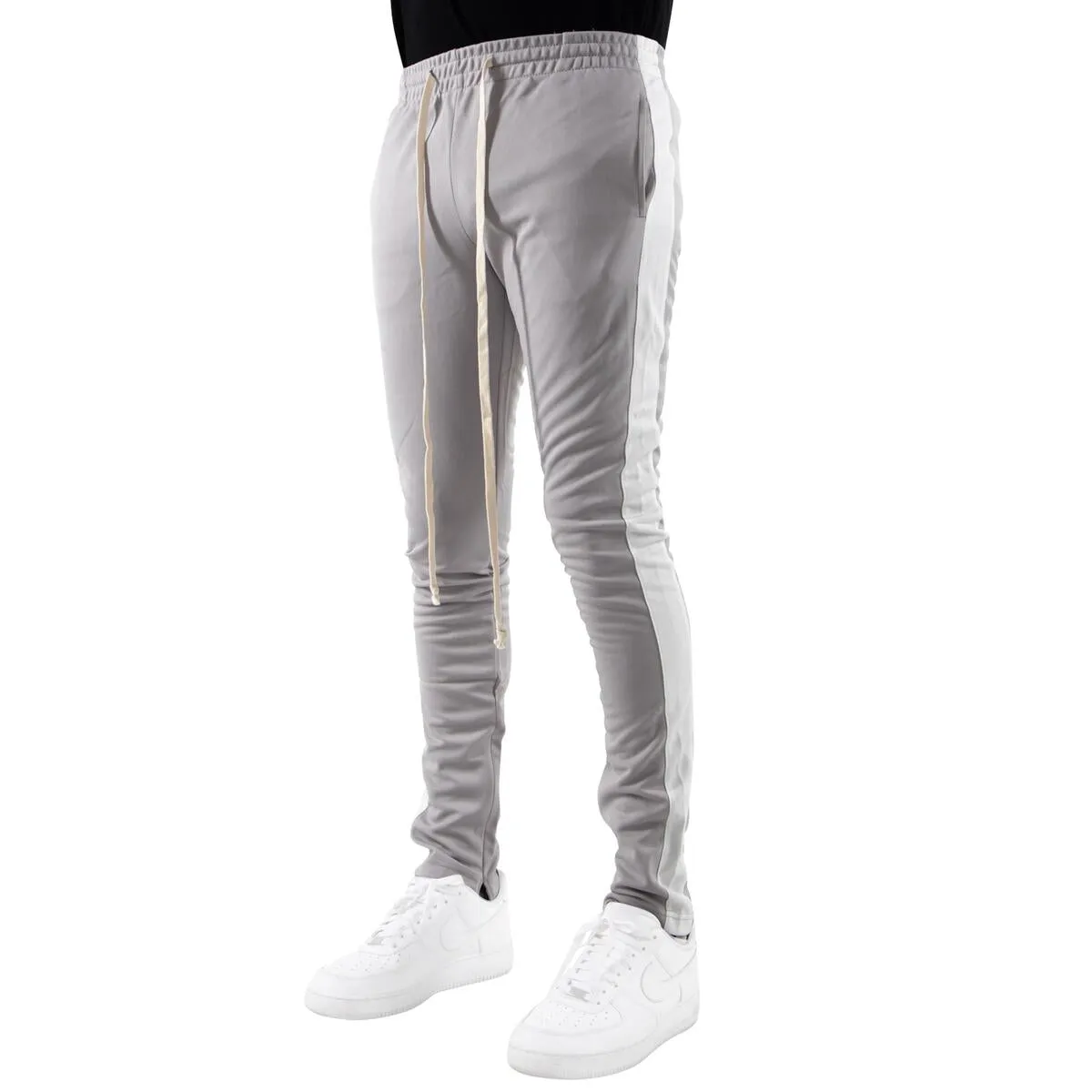 EPTM Grey Track Pants w/White Stripe (EP7840)