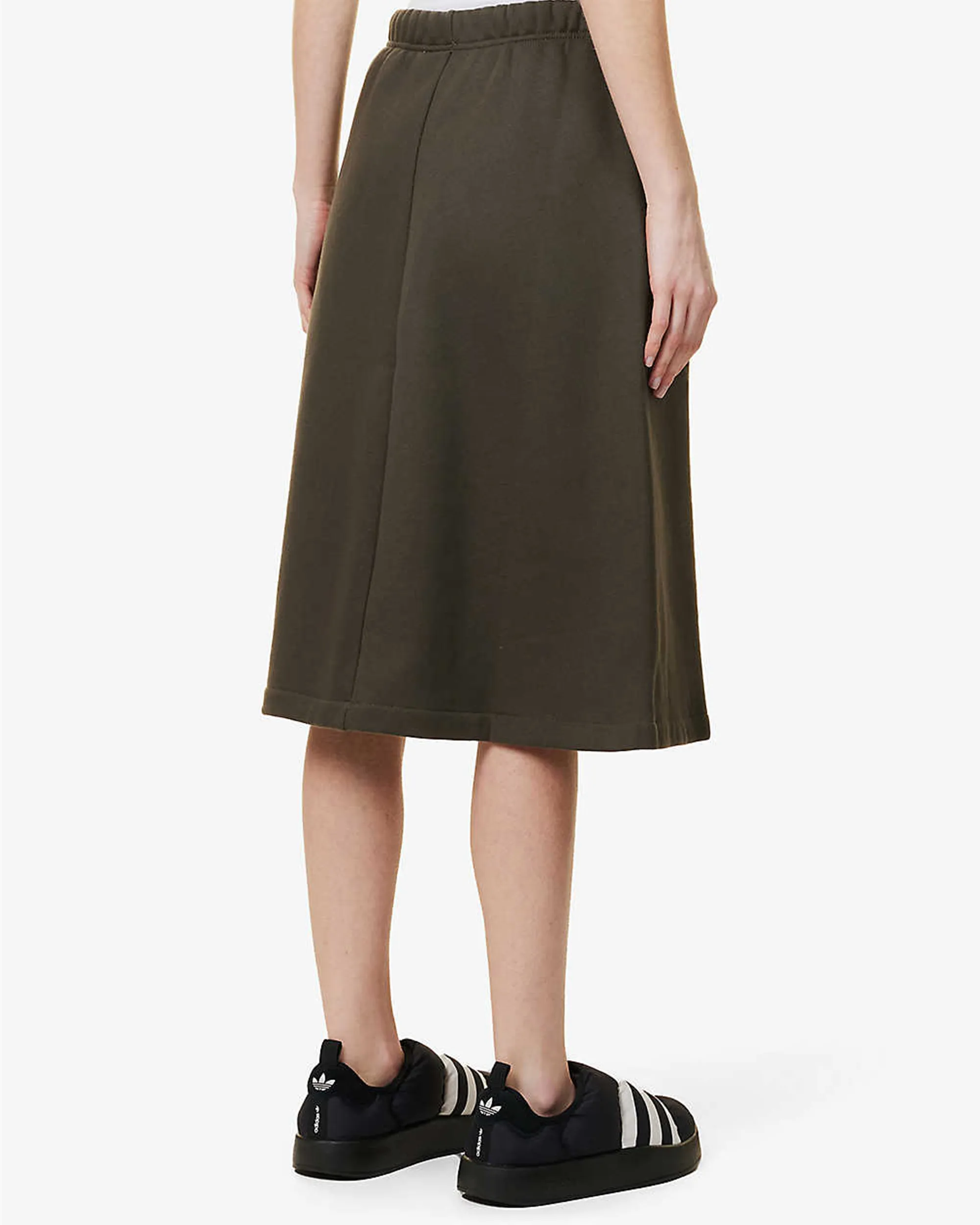 Essentials Short Skirt - Off Black