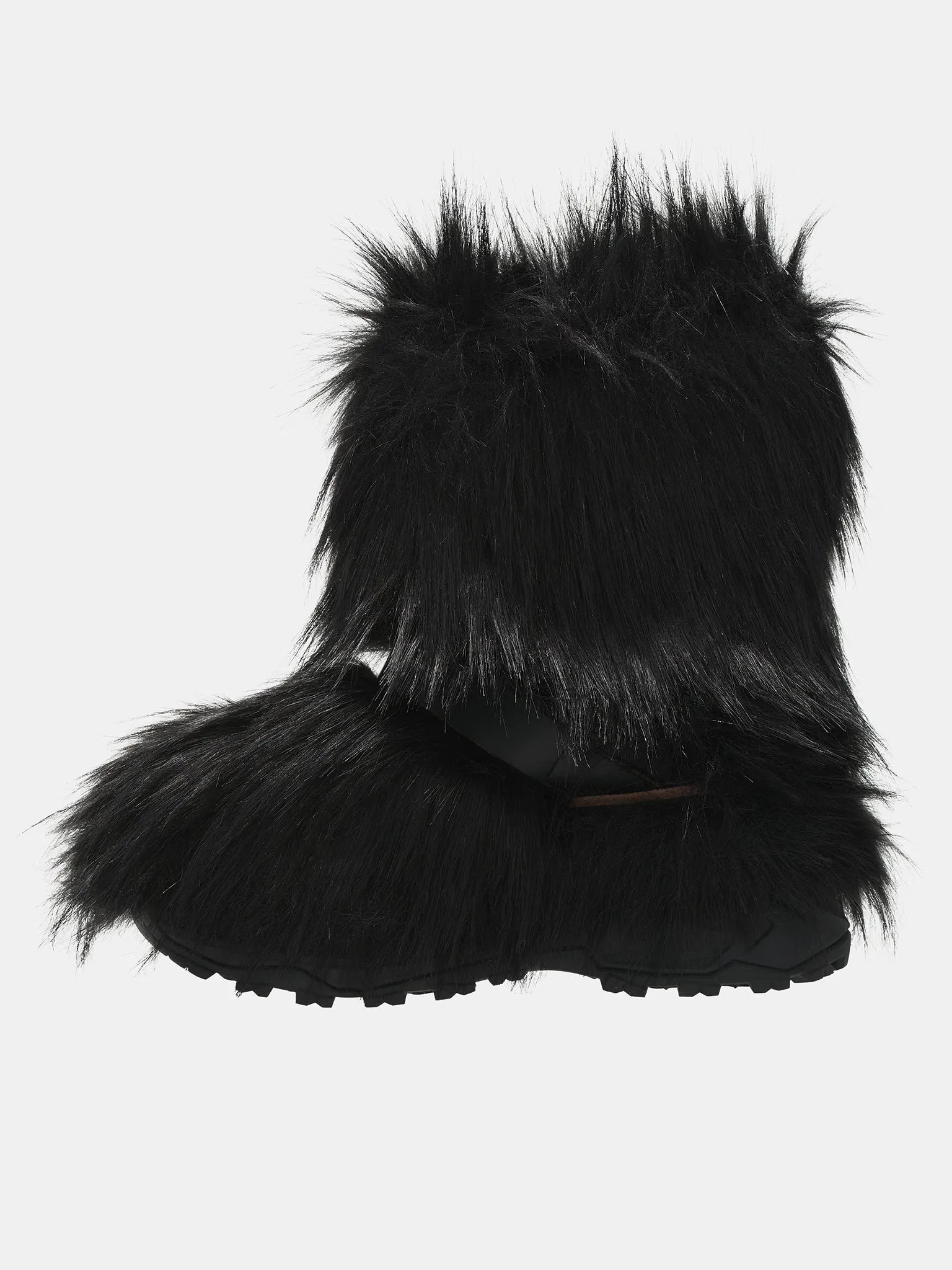Faux Fur Boots (24-07476-001-BLACK)