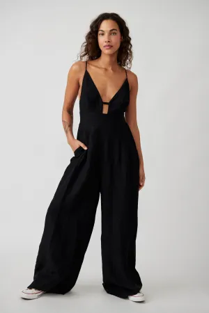 Free People Emma One Piece in Black
