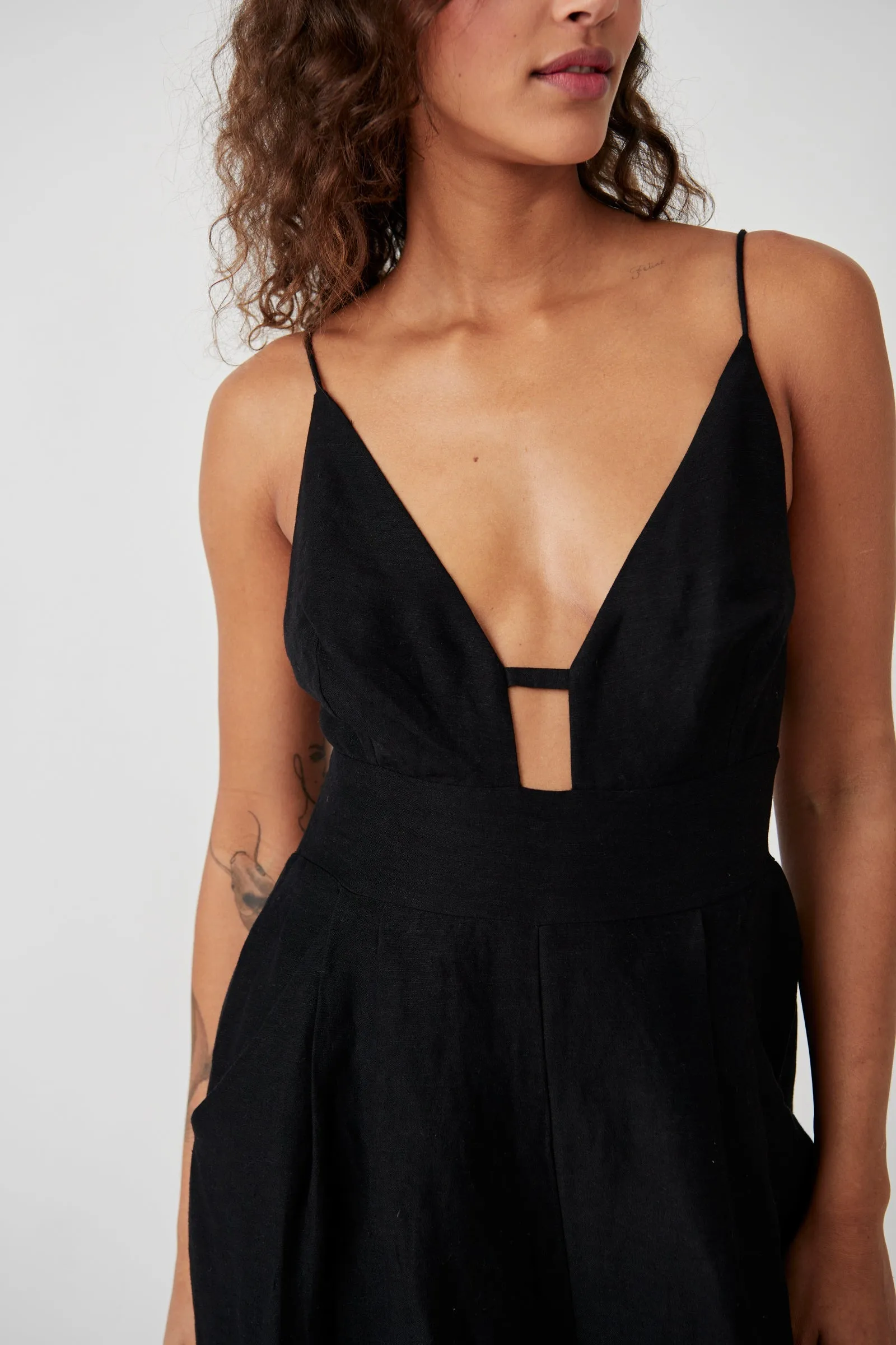 Free People Emma One Piece in Black