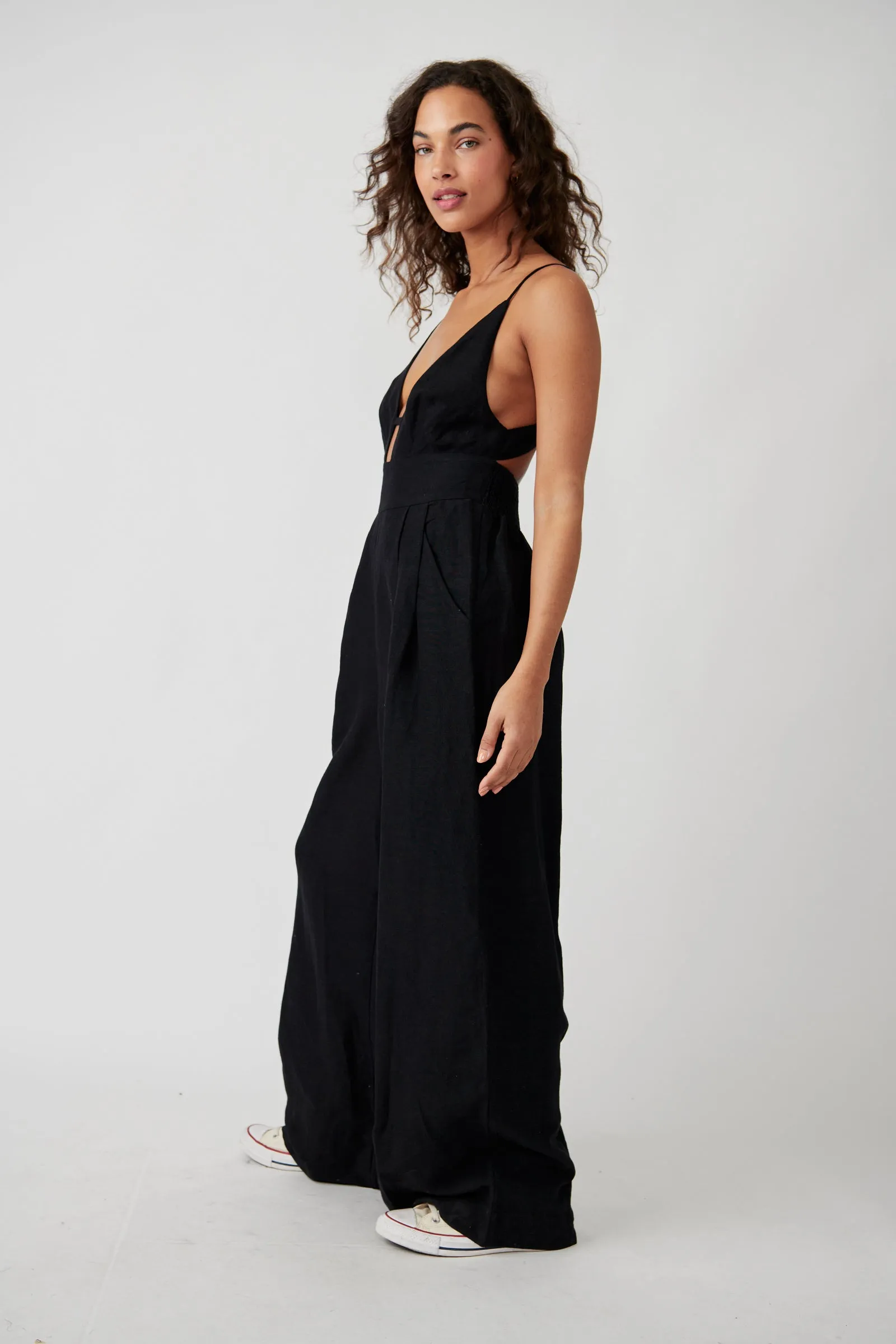 Free People Emma One Piece in Black