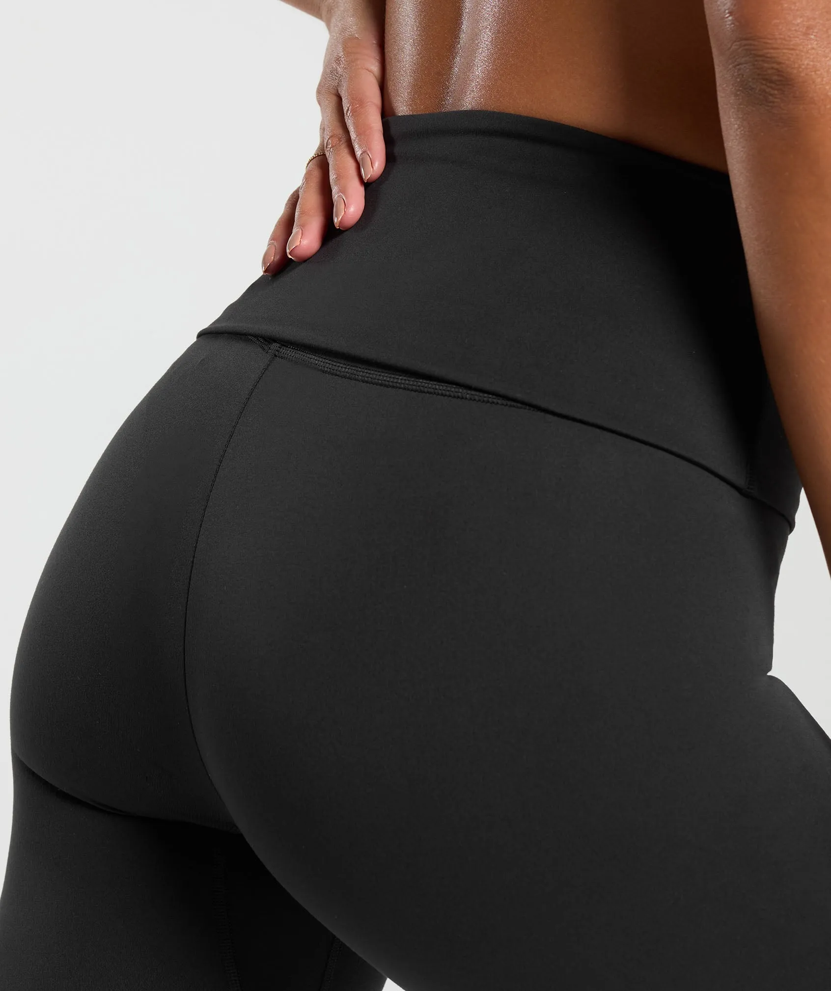 Gymshark Everyday Foldover Leggings - Black