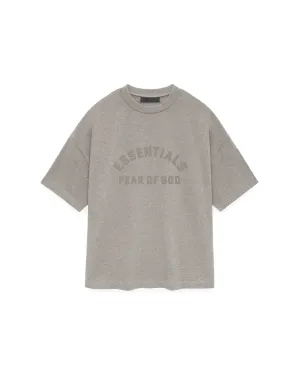 Heavyweight S/S Tee - Heather Grey