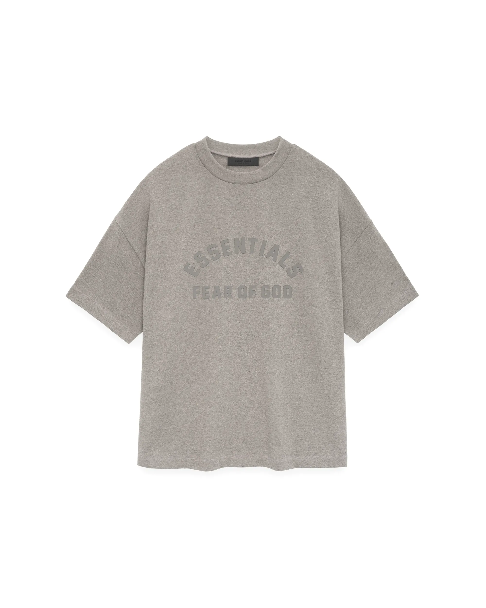 Heavyweight S/S Tee - Heather Grey