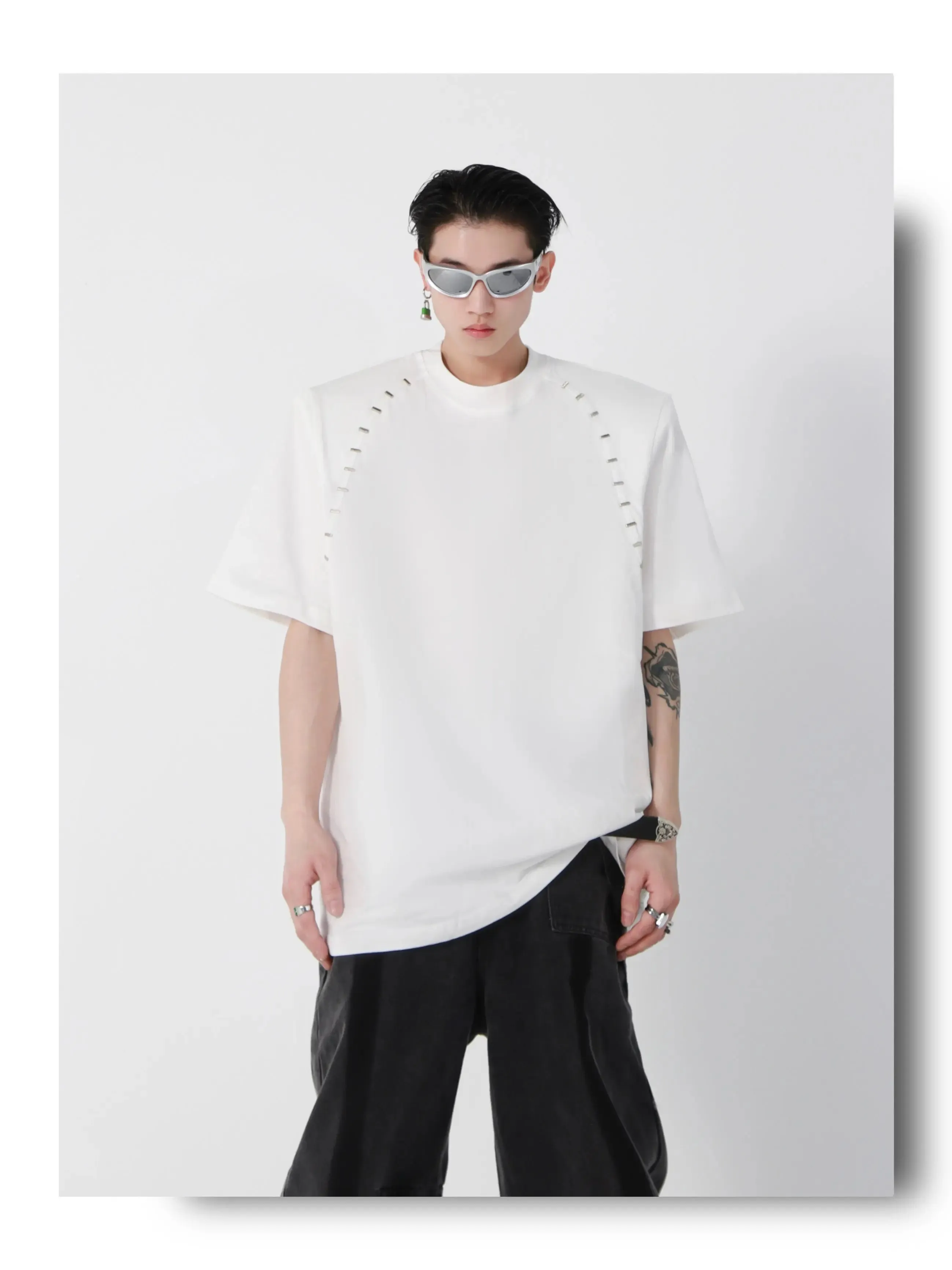 High Shoulder Fashion Shirt