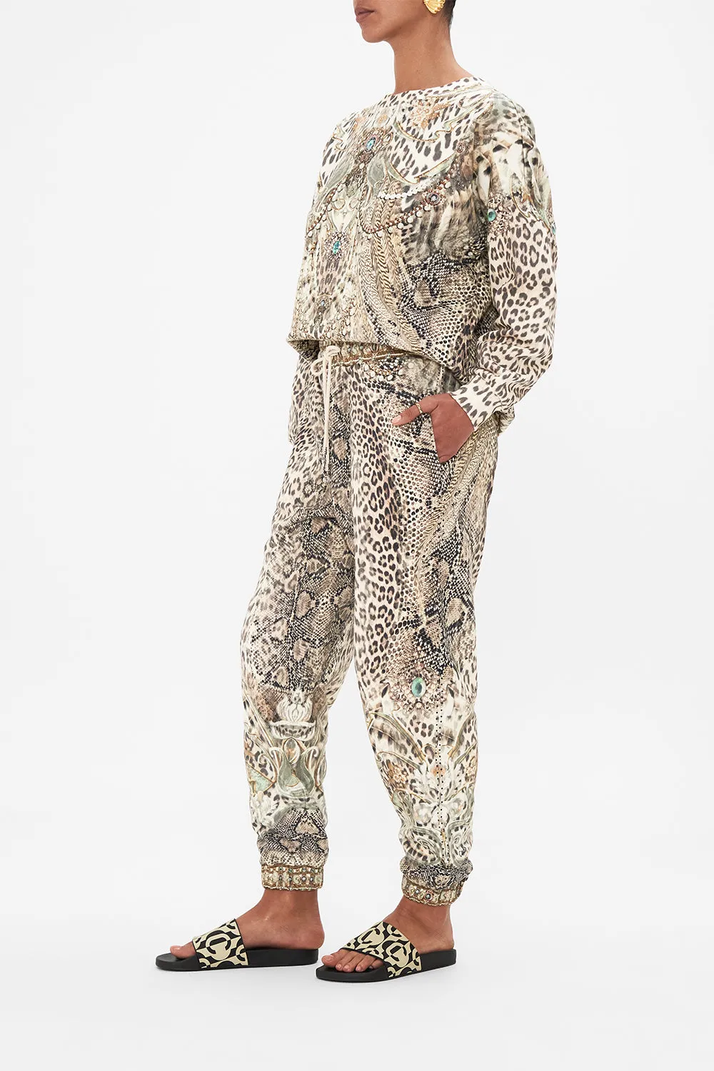 JERSEY TRACK PANT LOOKING GLASS HOUSES