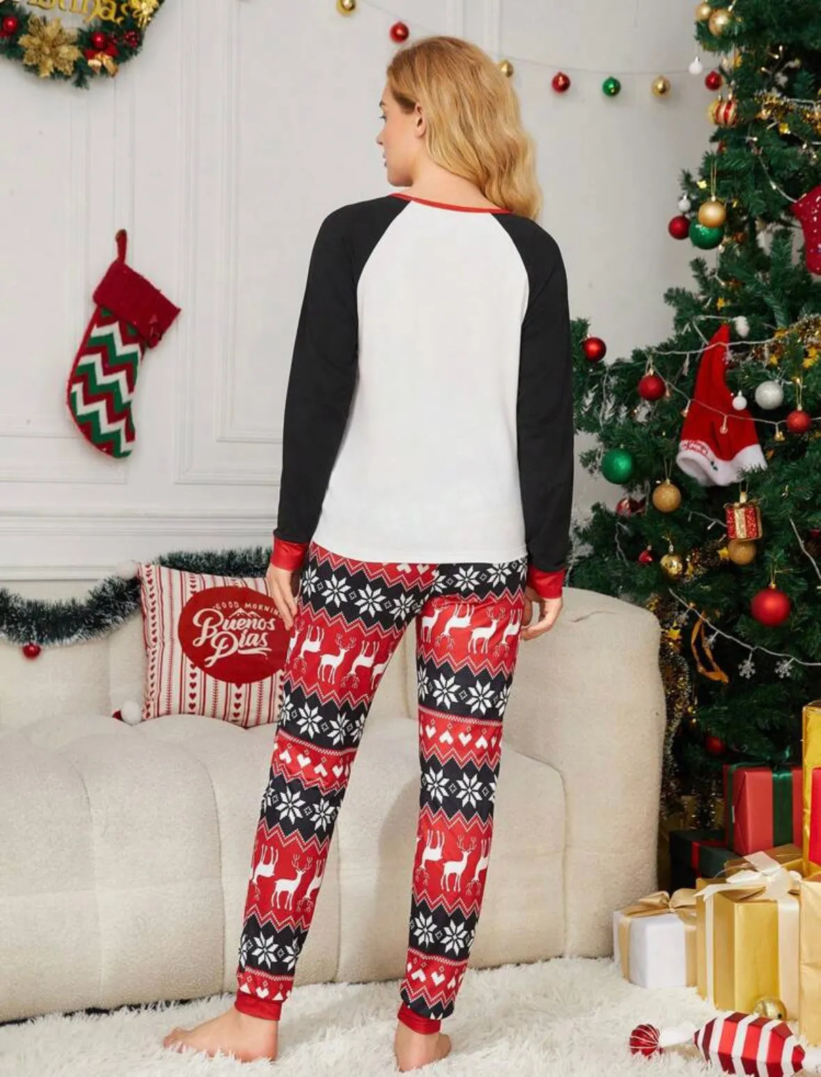 Jingle baby pajama set