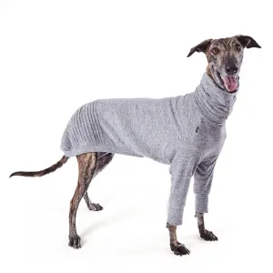 Kazoo Greyhound Softie Dog Jumper Grey 70-75cm Large