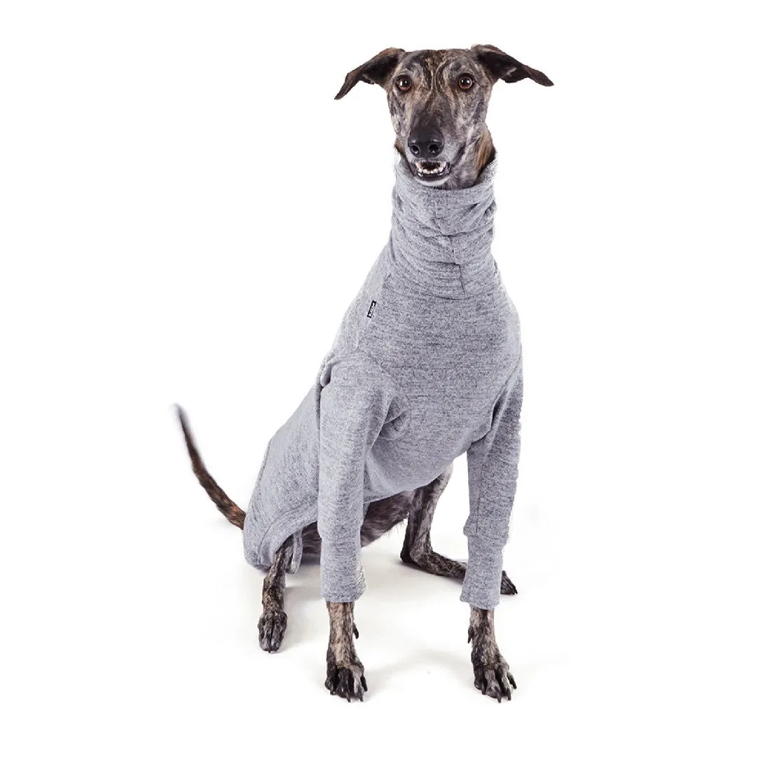 Kazoo Greyhound Softie Dog Jumper Grey 70-75cm Large