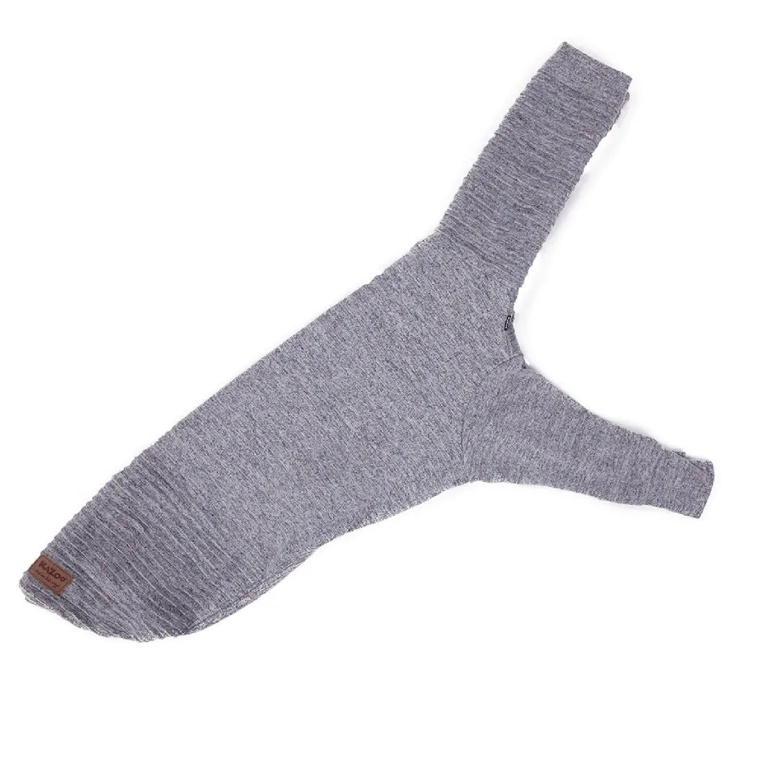 Kazoo Greyhound Softie Dog Jumper Grey 70-75cm Large