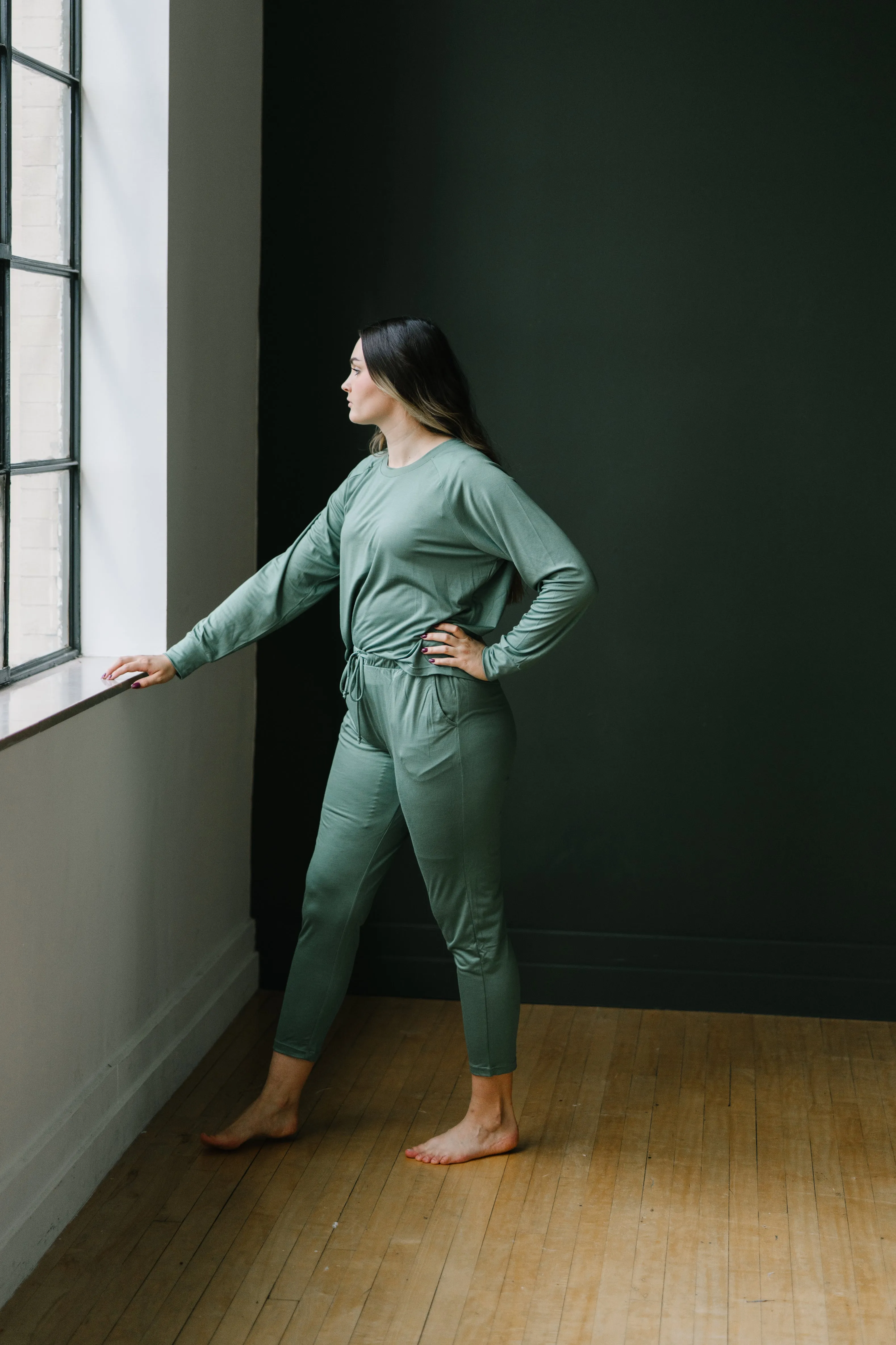 Lounge Premium Pajama Pants - Wintergreen