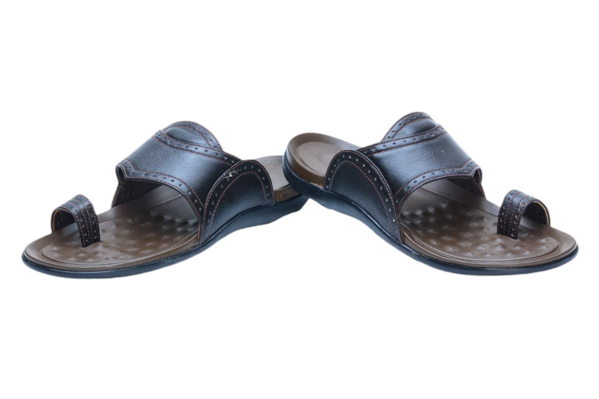 Mens leather chappal 54913