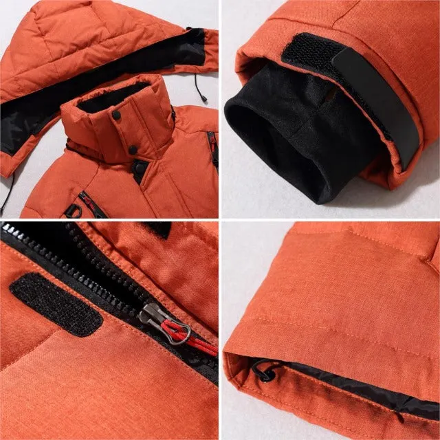 Men's White Duck Down Jacket Men