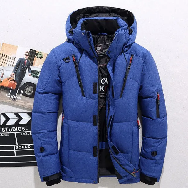 Men's White Duck Down Jacket Men