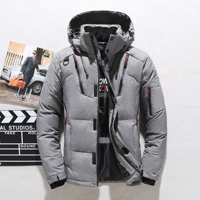 Men's White Duck Down Jacket Men