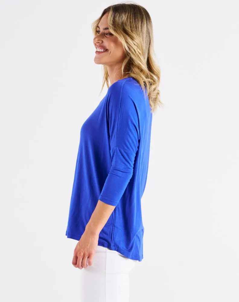 Milan Top - Vivid Blue