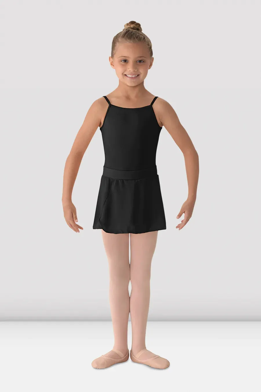 Mirella - Solid Color Skirt - Child (MS12CH) - Black