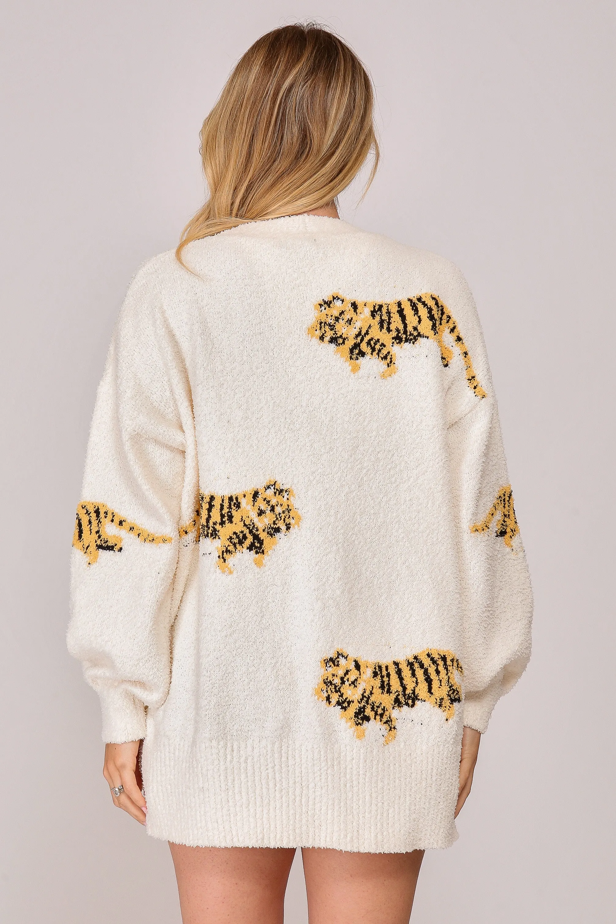 ONLINE EXCLUSIVE - Tiger Cardigan - Online Exclusive