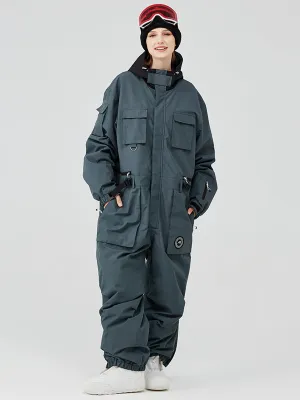 Oversized Cargo Snowboard & Snow Jumpsuits