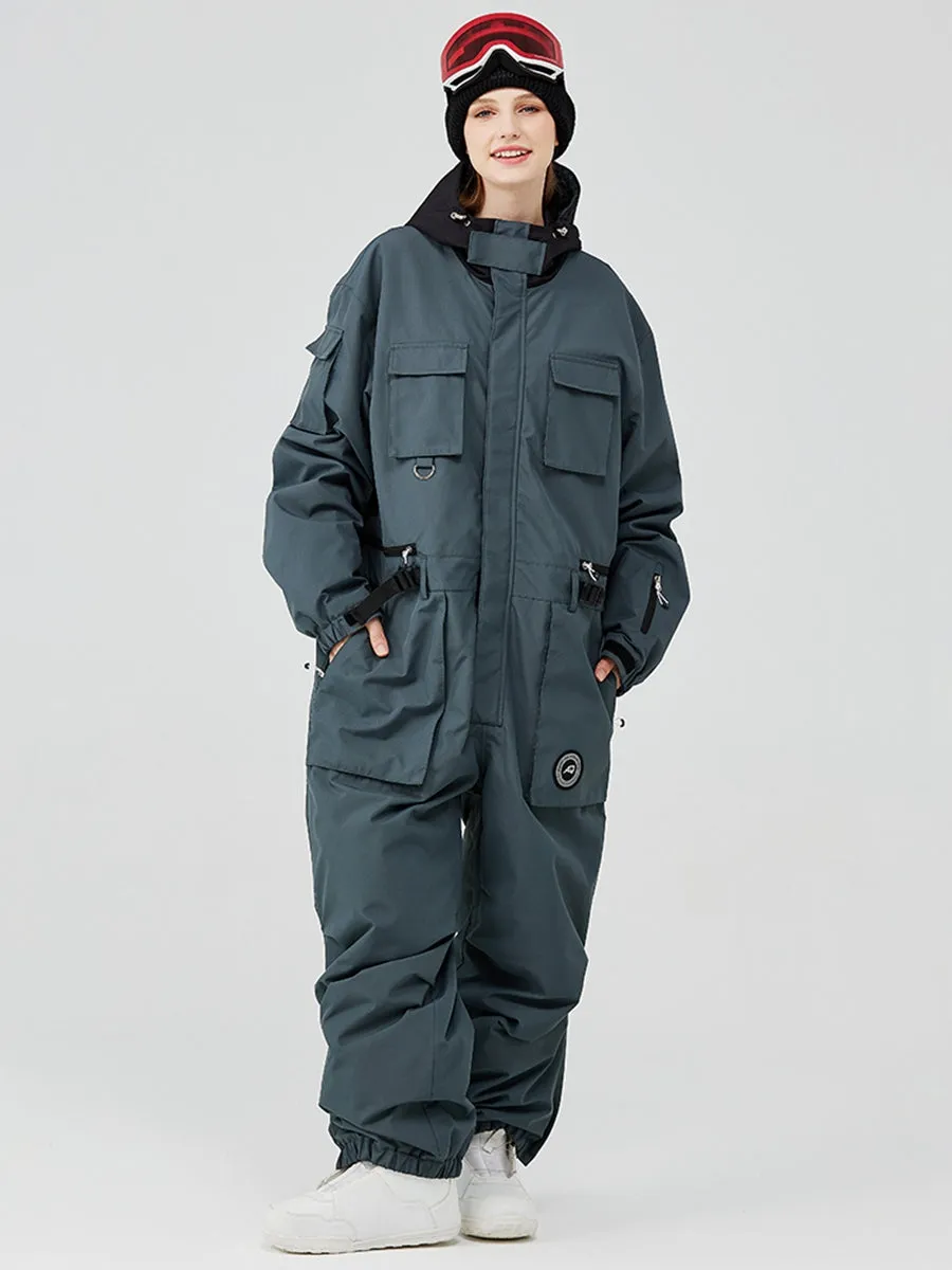 Oversized Cargo Snowboard & Snow Jumpsuits