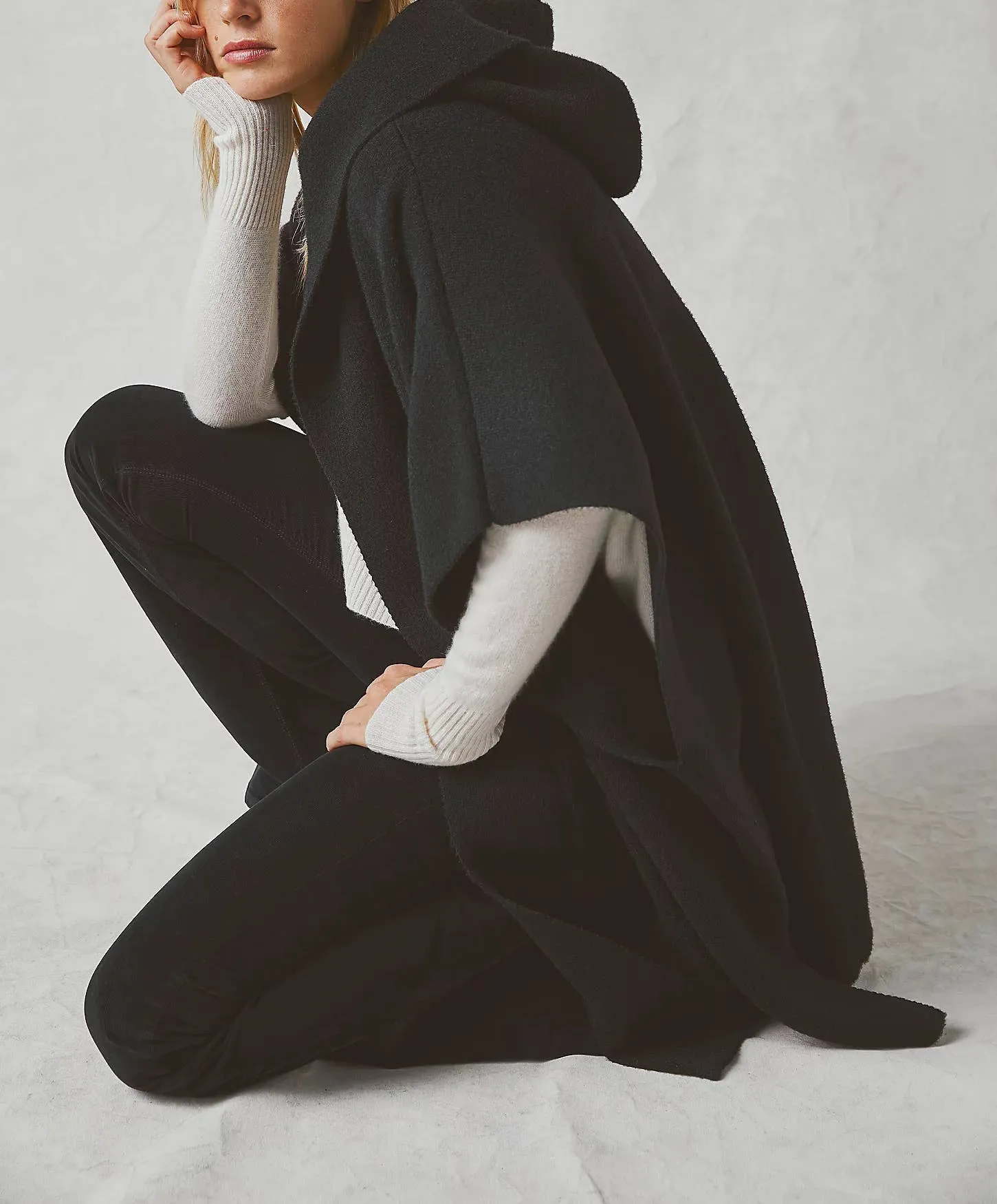 Oversized Hooded Kimono