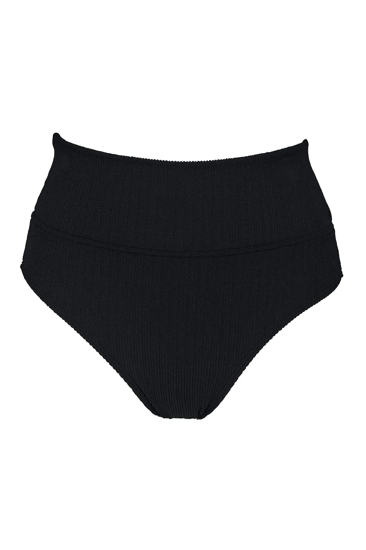 Pacifica Black Hannah High Waist Bottom