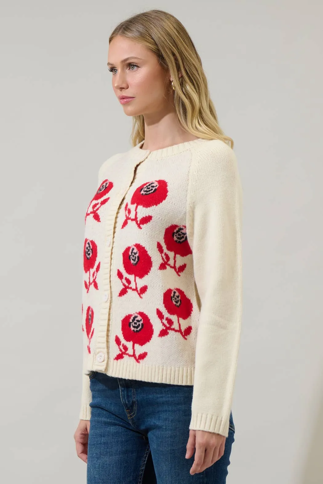 Peralta Floral Cardigan