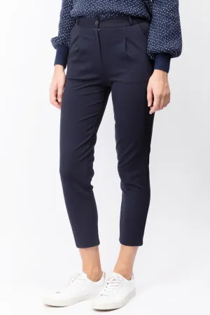 Pleated Slim Pants