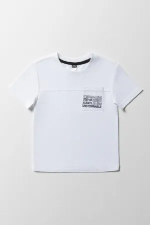 Pocket Short Sleeve T-Shirt White