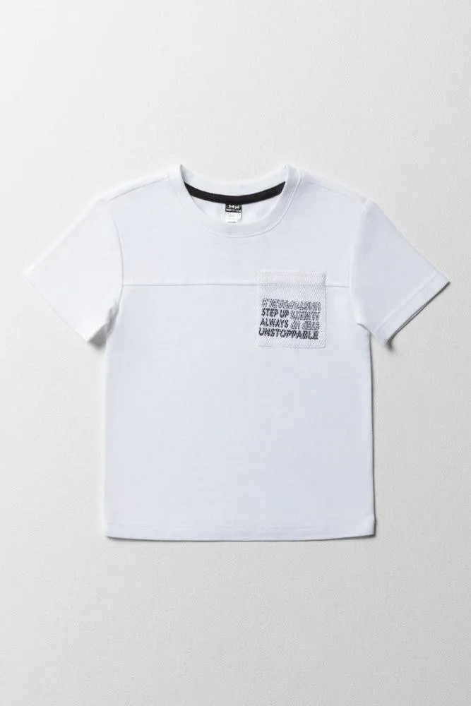 Pocket Short Sleeve T-Shirt White