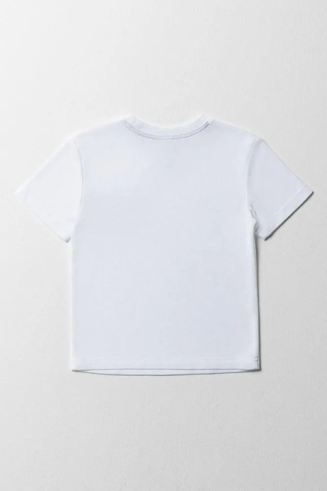 Pocket Short Sleeve T-Shirt White