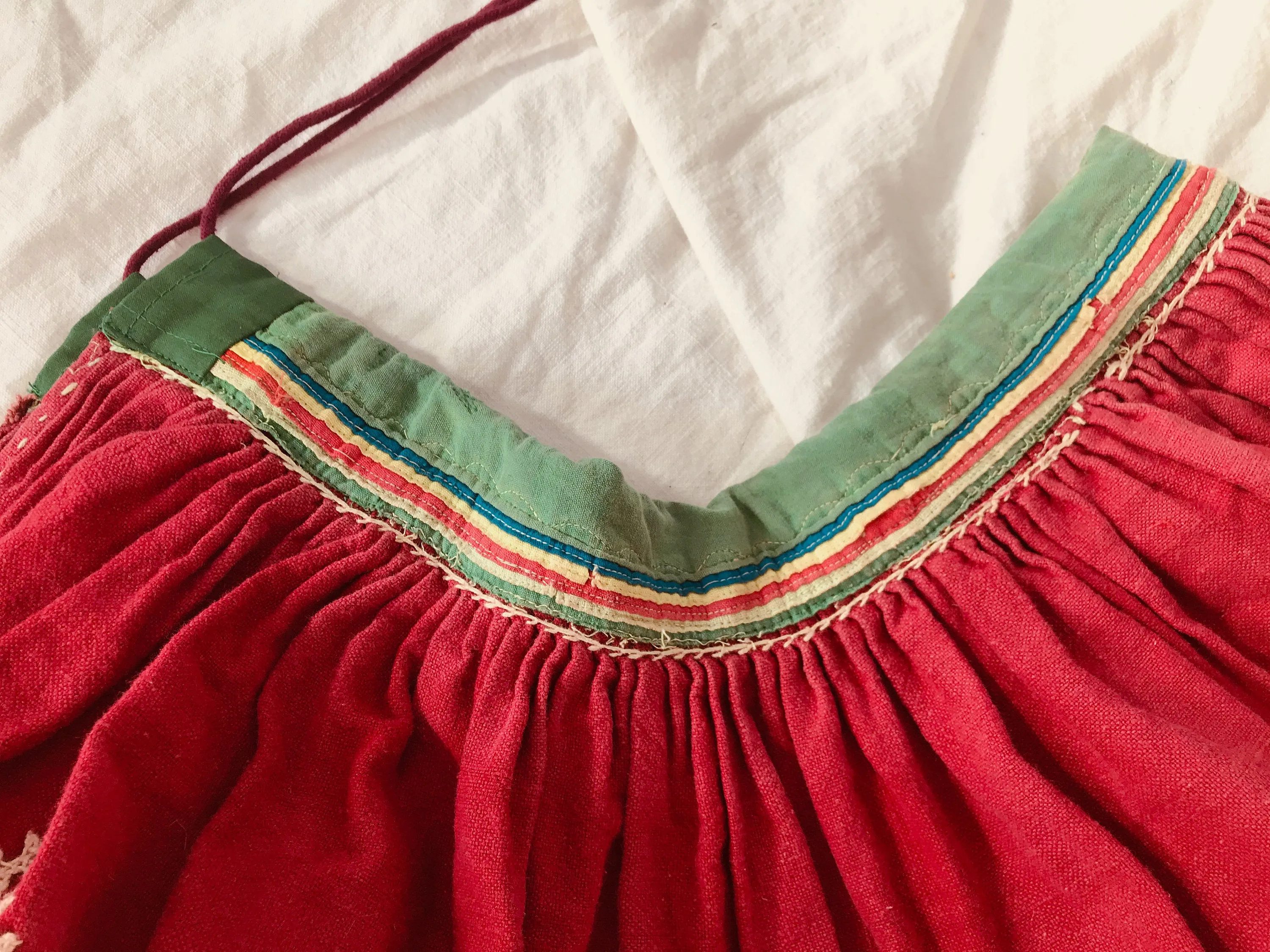 Rabari Embroidered Skirt. Vintage. Hand Embroidered.